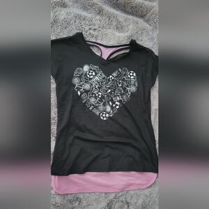 Ideology Black Girls' Activewear Top
